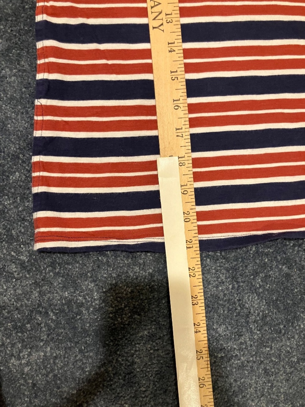 Aerie Striped Vintage T-Shirt (Medium) - Picture 7 of 9